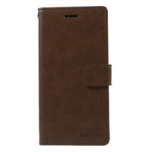 Goospery Blue Moon Wallet Case for Samsung Galaxy A54 - Brown