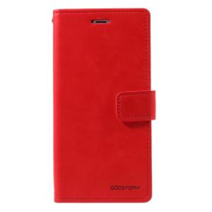 Goospery Blue Moon Wallet Case for Samsung Galaxy A54 - Red