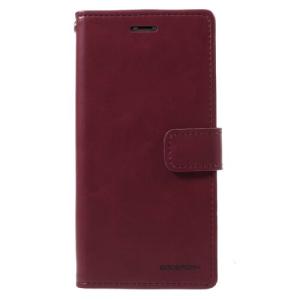 Goospery Blue Moon Wallet Case for Samsung Galaxy A54 - Wine