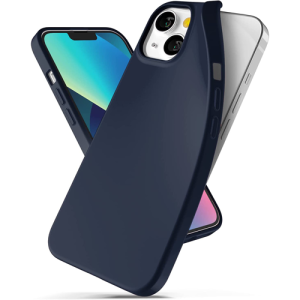 Goospery Soft Feeling Case for Apple iPhone 15 Plus / 14 Plus - Navy Blue