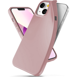 Goospery Soft Feeling Case for Apple iPhone 15 Plus / 14 Plus - Pink Sand