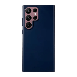 Goospery Soft Feeling Case for Samsung Galaxy S23 Ultra - Navy Blue