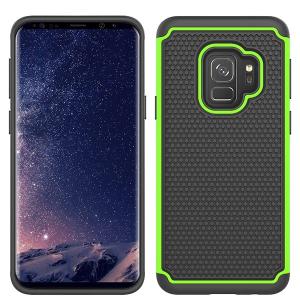 Anti Drop Total Defense Case for Samsung Galaxy S9 Plus - Green