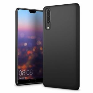 Slim Matte Soft TPU Case for Huawei P30 - Black