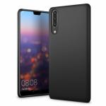Slim Matte Soft TPU Case for Huawei P30 - Black