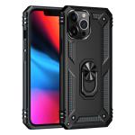 Armor Hybrid Military Case with Ring Kickstand for Apple iPhone 11 - Black