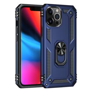 Armor Hybrid Military Case with Ring Kickstand for Apple iPhone 11 - Navy Blue