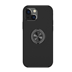 Hybrid Shock Absorbing Case with Kickstand for Apple iPhone 13 Mini - Black