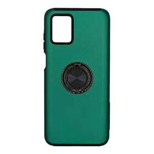 Hybrid Shock Absorbing Case with Kickstand for Moto G Power 5G (2023) - Green