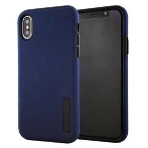 Hybrid Shock Absorbing Case for Samsung Galaxy A10E - Navy Blue