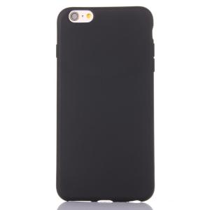 Slim Matte Soft TPU Case for Apple iPhone 6/6S - Black
