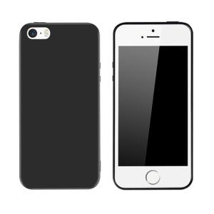 Slim Matte Soft TPU Case for Apple iPhone 5/5S/SE - Black