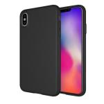 Slim Matte Soft TPU Case for Apple iPhone XS Max - Black