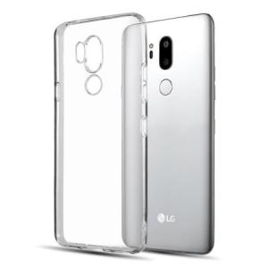 Slim Clear Soft TPU Case for LG G7 - Clear