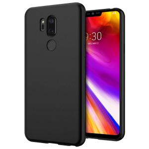 Slim Matte Soft TPU Case for LG G7 - Black
