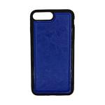 Magnetic Detachable Leather Wallet Case for Apple iPhone 7 Plus / 8 Plus - Dark Blue