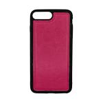 Magnetic Detachable Leather Wallet Case for Apple iPhone 7 Plus / 8 Plus - Hot Pink