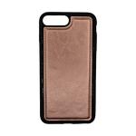 Magnetic Detachable Leather Wallet Case for Apple iPhone 7 Plus / 8 Plus - Rose Golden