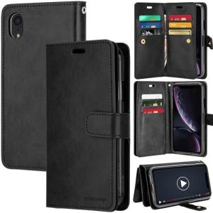 Goospery Mansoor Wallet Diary Case for Apple iPhone X/XS - Black