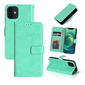 PU Leather Wallet Case for Apple iPhone 15 Plus / 14 Plus - Mint