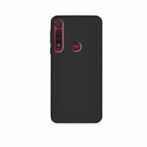 Slim Matte Soft TPU Case for Moto G8 Play - Black
