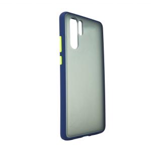 Matte PC Phantom Case for Huawei P30 Pro - Navy Blue