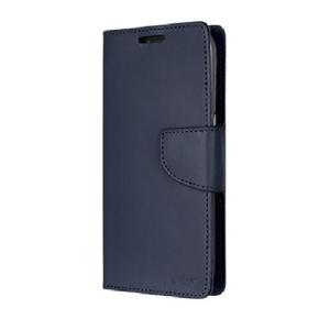 Goospery Bravo Diary Wallet Case for Samsung Galaxy S8 Plus - Navy Blue