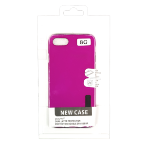 New Dual Protection Case for Apple iPhone 7/8/SE (2020)/SE (2022) - Purple