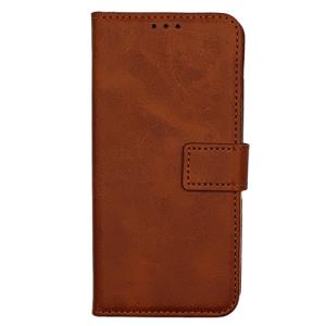 PU Leather Wallet Case for Samsung Galaxy A13 4G - Brown