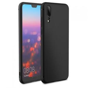 Slim Matte Soft TPU Case for Huawei P20 Pro - Black