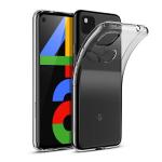 Slim Clear Soft TPU Case for Google Pixel 4a - Clear