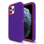 Triple Layer Protection Case & Belt Clip for Apple iPhone 11 Pro - Purple