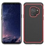 Anti Drop Total Defense Case for Samsung Galaxy S9 Plus - Red