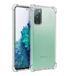 Slim Clear Soft TPU Case Hard Corner Bumper for Samsung Galaxy S20 FE - Clear
