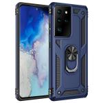 Armor Hybrid Military Case with Ring Kickstand For Samsung Galaxy S21 Ultra 5G - Navy Blue