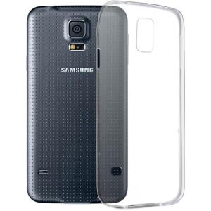 Slim Clear Soft TPU Case for Samsung Galaxy S5/S5 Neo - Clear