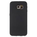 Slim Matte Soft TPU Case for Samsung Galaxy S6 Edge - Black