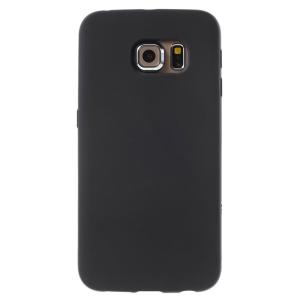 Slim Matte Soft TPU Case for Samsung Galaxy S6 Edge - Black