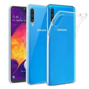 Slim Clear Soft TPU Case for Samsung Galaxy A20S - Clear