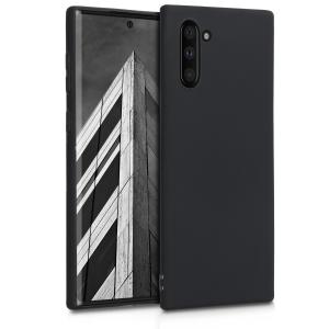 Slim Matte Soft TPU Case for Samsung Galaxy Note 10 - Black