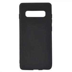 Slim Matte Soft TPU Case for Samsung Galaxy S10 - Black