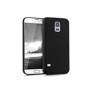 Slim Matte Soft TPU Case for Samsung Galaxy S5/S5 Neo - Black