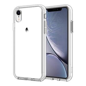 Shock-Absorption Bumper Case for Apple iPhone XR - Clear