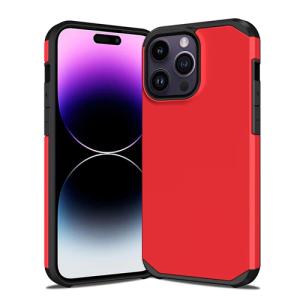 Slim Armor Case for Apple iPhone 12 / 12 Pro - Red