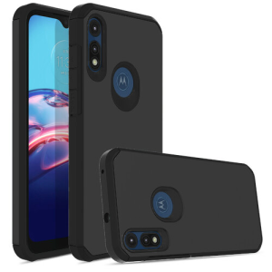 Slim Armor Case for Moto E (2020) - Black