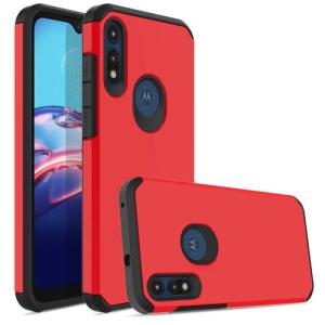 Slim Armor Case for Moto E (2020) - Red