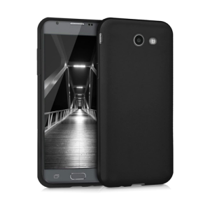 Slim Matte Soft TPU Case for Samsung Galaxy J3 Prime - Black