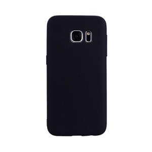 Slim Matte Soft TPU Case for Samsung Galaxy S7 - Black
