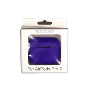 Soft Silicone Skin Cover Shock-Absorbing Protective Case for Airpods Pro 1 / 2 - Blue