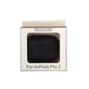 Soft Silicone Skin Cover Shock-Absorbing Protective Case for Airpods Pro 1 / 2 - Black